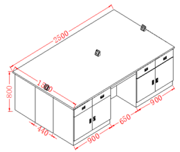 304 Roestvrij staal Laboratorium YR06013-12