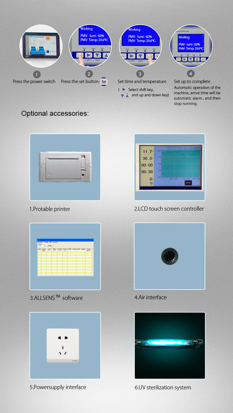 Strong Illumination Stability Test Chamber YR05353 // YR05353-2 – 4