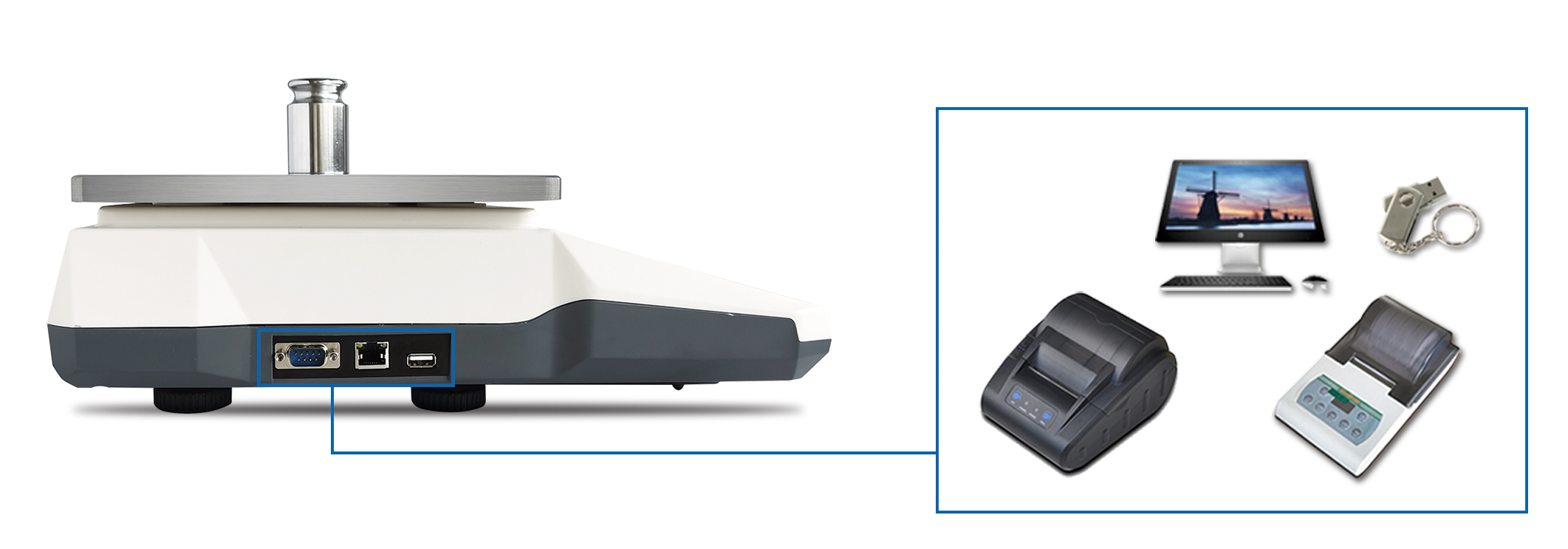 Multifunction Weighing Scale YR05615 // YR05619 – 1